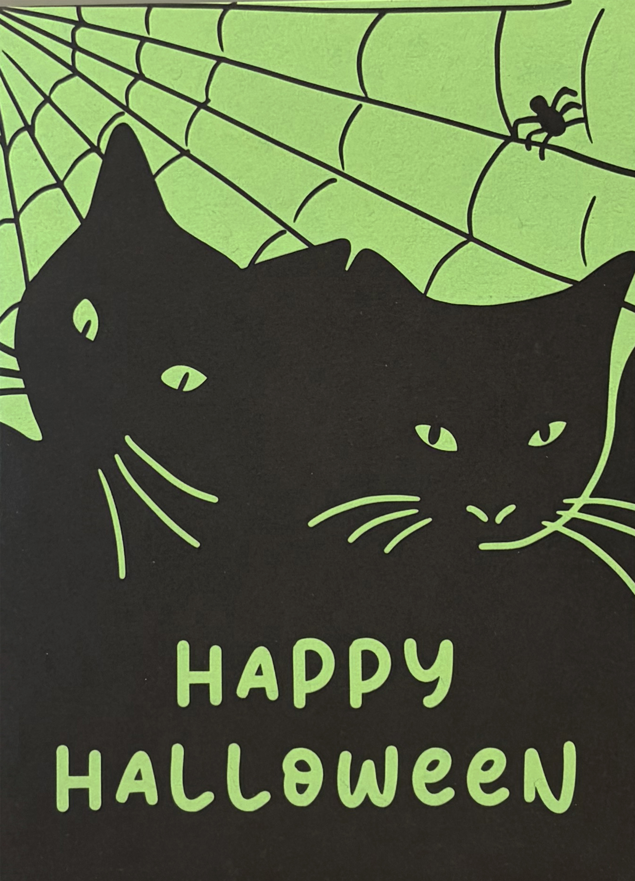 Green Spiderweb Cats